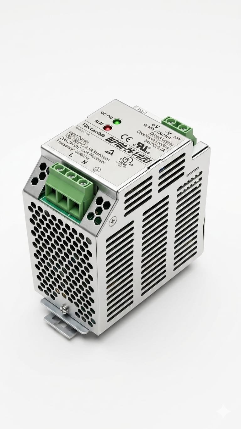 Fuente de alimentación conmutada para montaje en Riel DIN. Salida (Output): 24V DC / 3.7A imagen 3