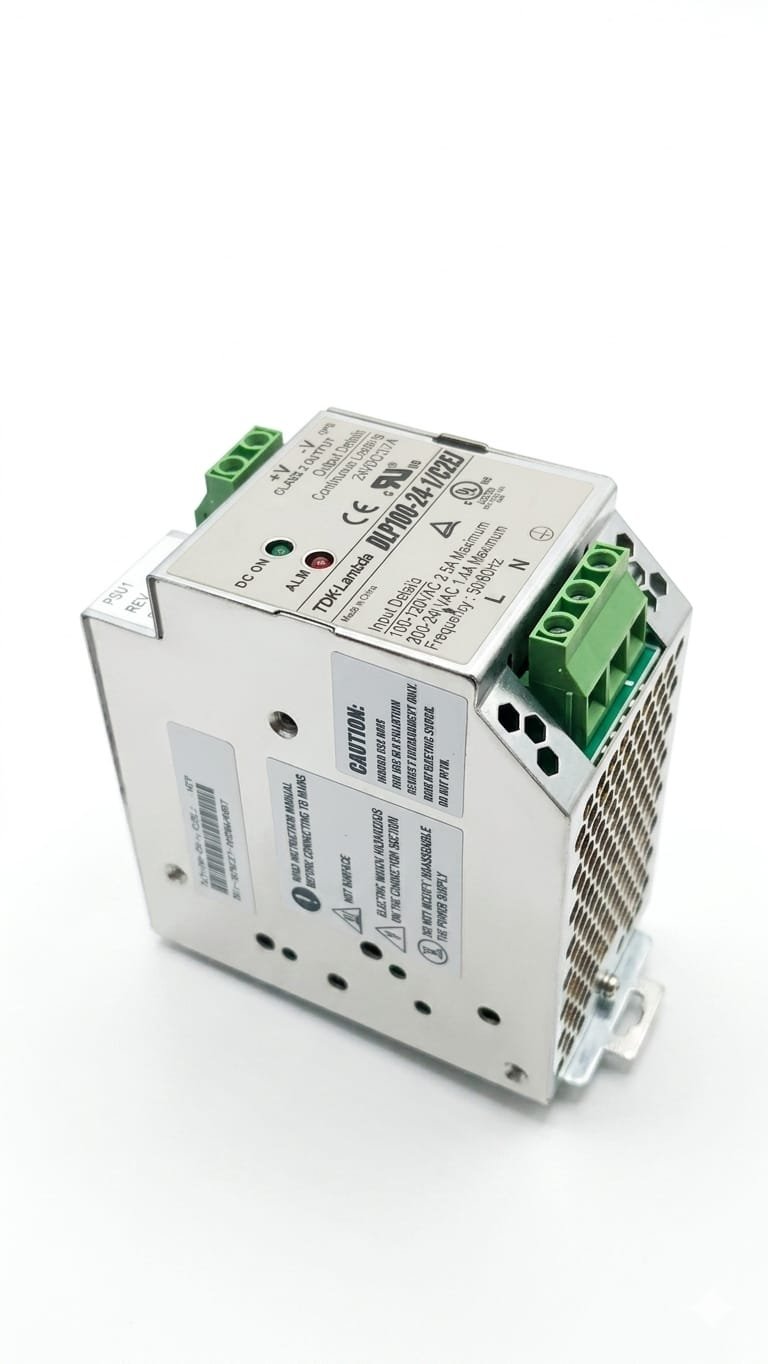 Fuente de alimentación conmutada para montaje en Riel DIN. Salida (Output): 24V DC / 3.7A