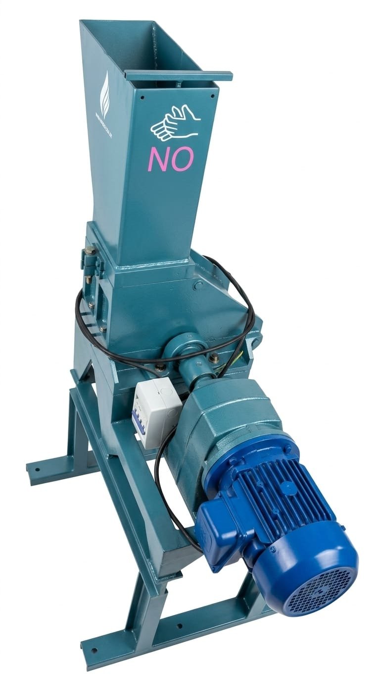 Trituradora de Doble Eje / Molino de Cuchillas Mod. 300 miniatura 2